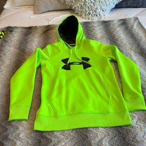 Under Armour All Weather Hoodie Sweatshirt, Blue, Sm/p